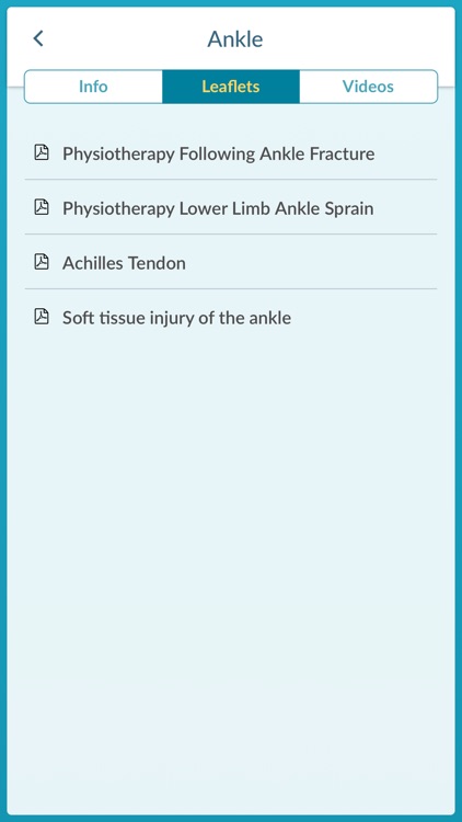 Musculoskeletal MSK Self-Care screenshot-3