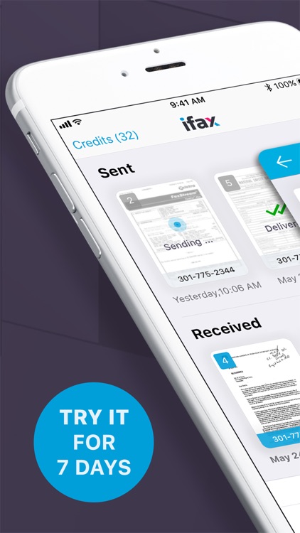 iFax: Fax from iPhone, ad free screenshot-0
