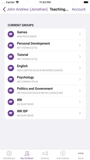 iParent App screenshot 2