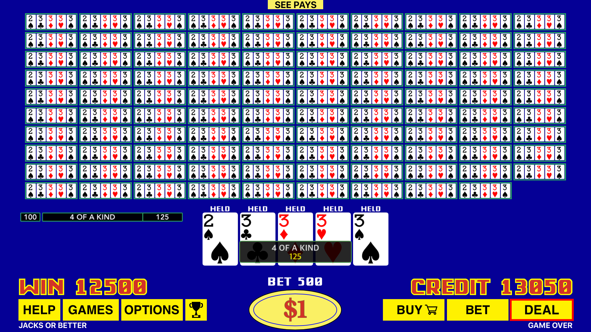 The Classic Video Poker screenshot 24
