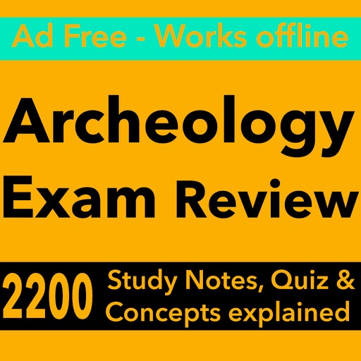 Archeology Exam Review App Q&A icon