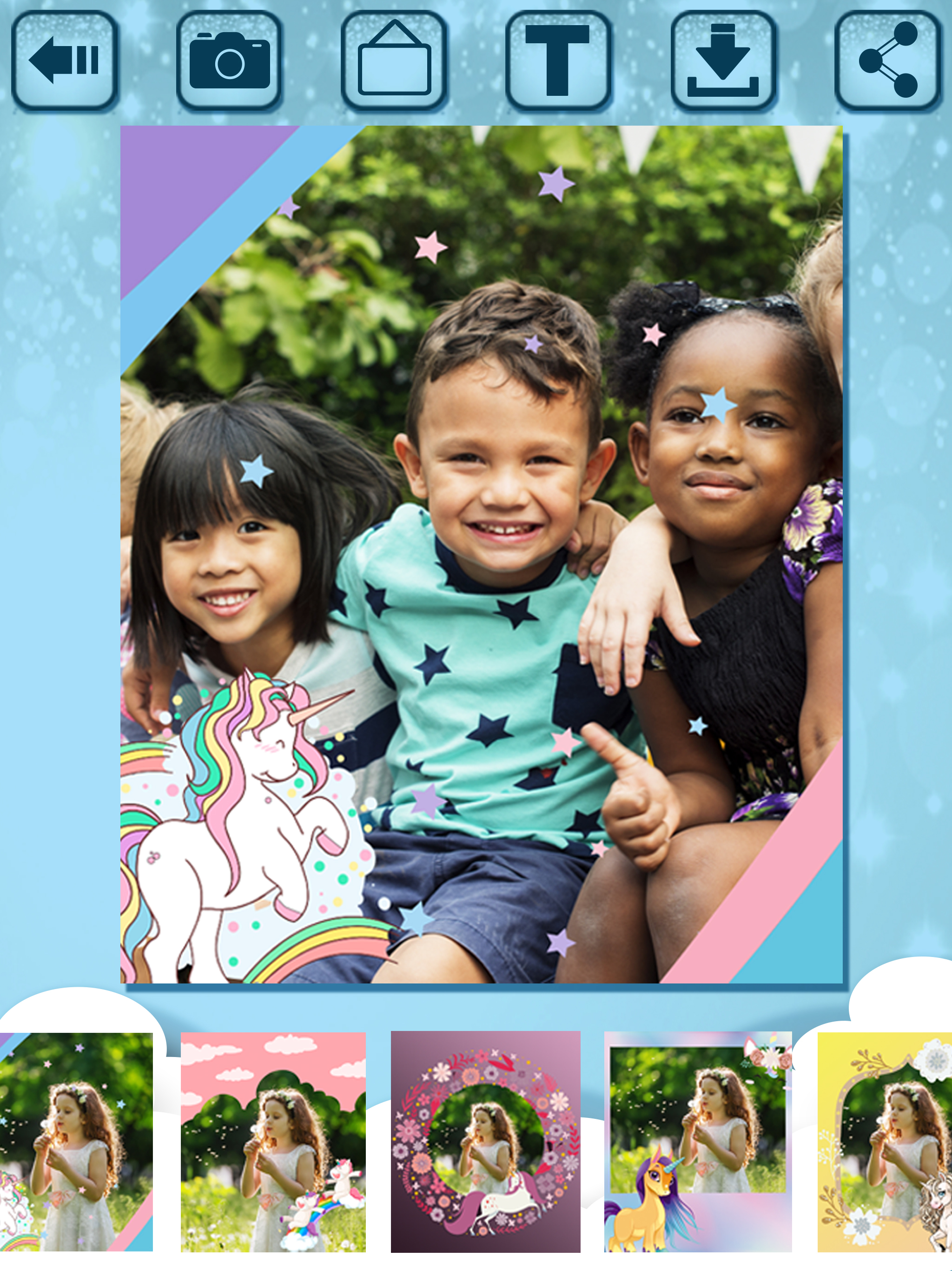 My Unicorns Coloring Book