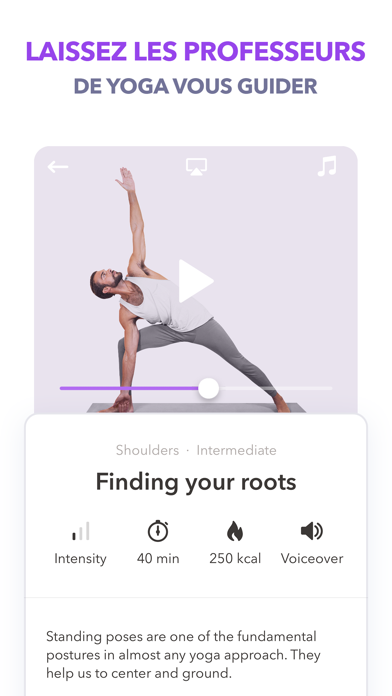 Screenshot #3 pour Yoga: Daily Asana par GetFit