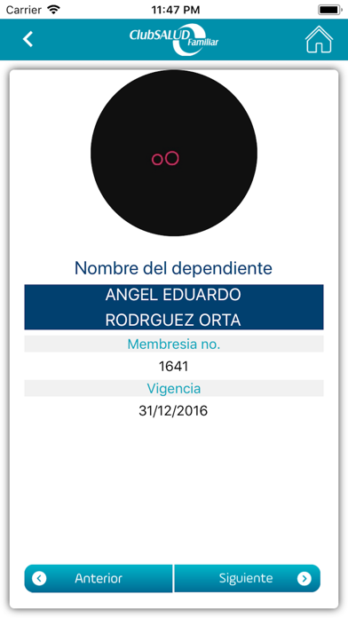 ClubSalud Screenshot
