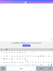 text designer keyboard ipad capturas de pantalla 3