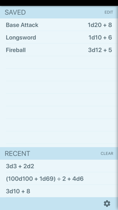 d20 Calculator screenshot 4