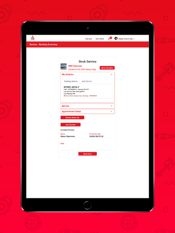 App screenshot
