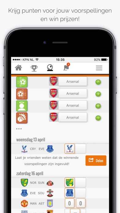 Poules.com Screenshot