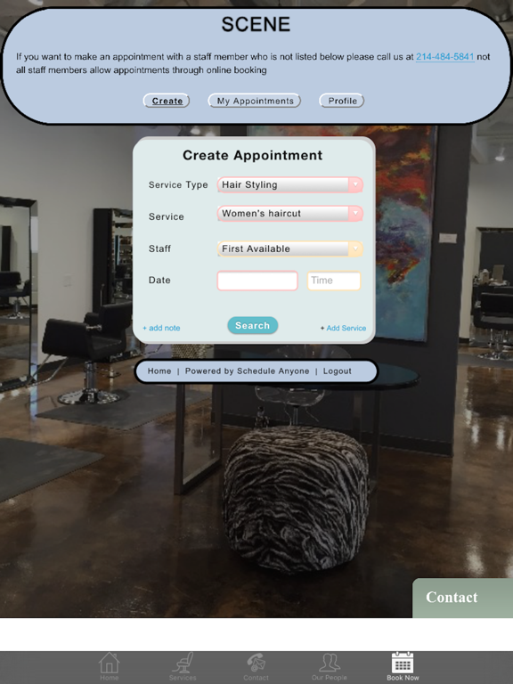 Screenshot #5 pour Scene Salon