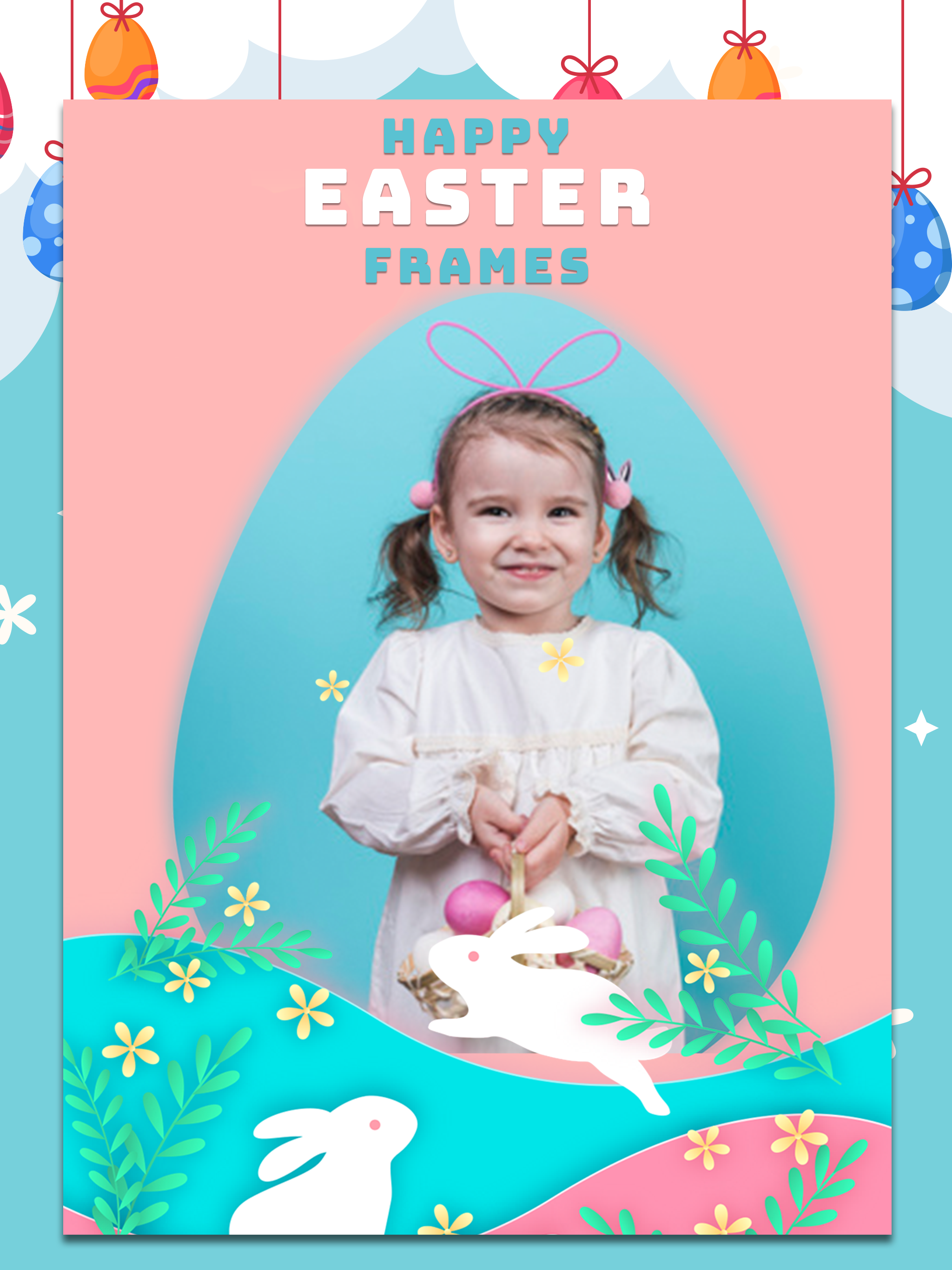 Easter Frames Photo Collage Ap