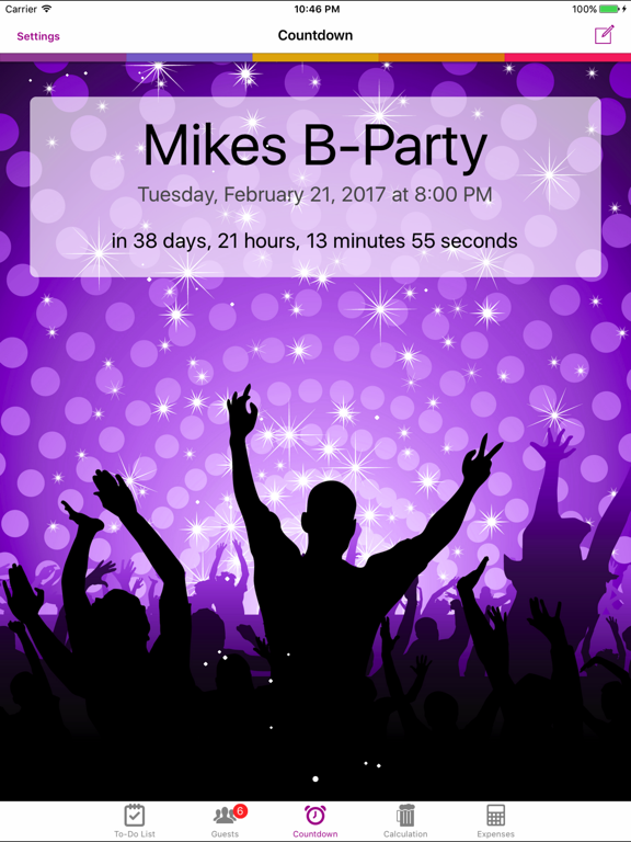 Screenshot #4 pour Party & Event Planner Pro