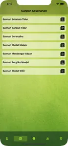 Sunnah Keseharian screenshot #2 for iPhone