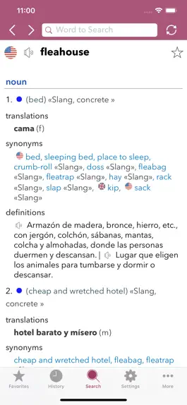 Game screenshot Spanish Slang Dictionary hack