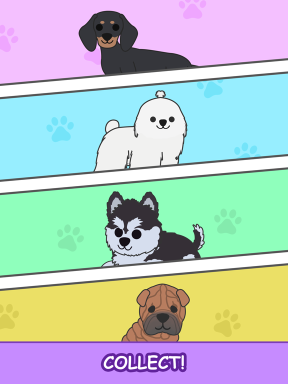 Merge Puppies: Pet Rescue Game iPad screenshot 4 - Games app