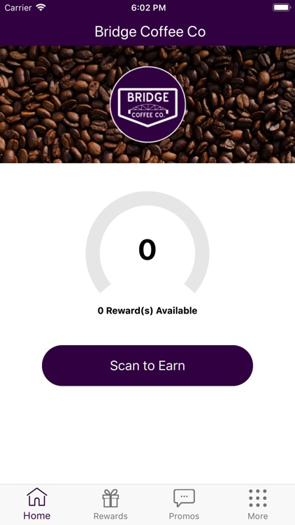 Bridge Coffee Co Rewards