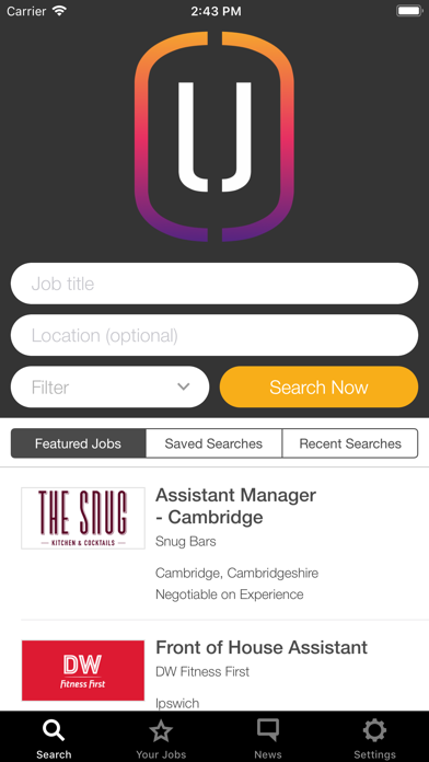 Leisurejobs - love what you do Screenshot