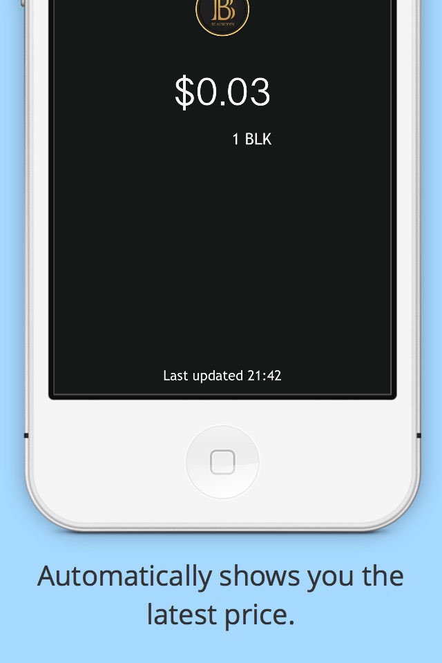BlackChecker - Blackcoin Price screenshot 2