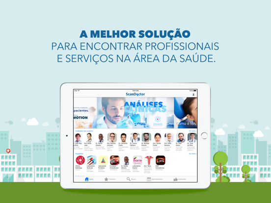 ScanDoctor iPad screenshot 1 - Medical app