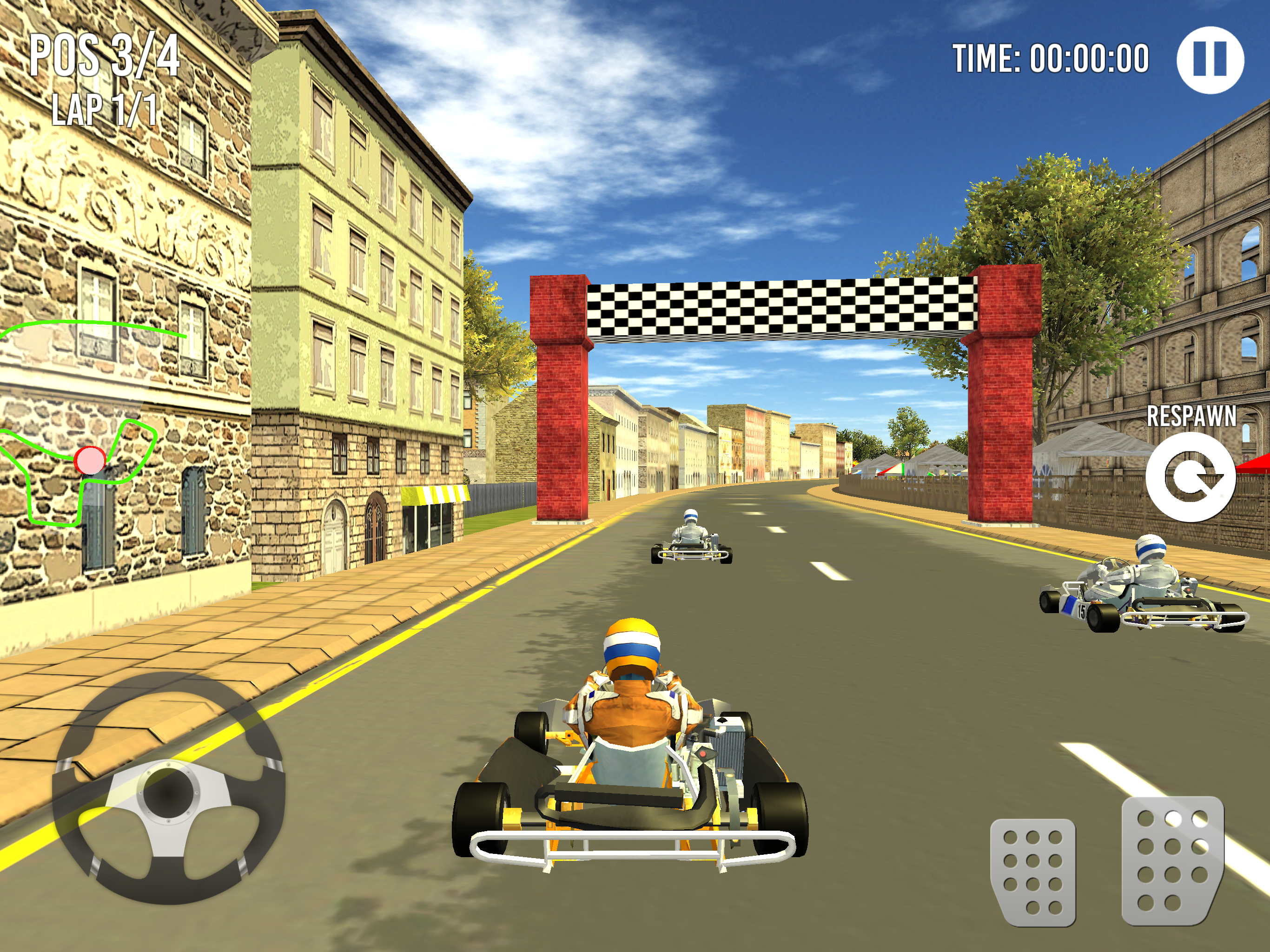 GO KART CHAMPIONSHIP 3D RACING screenshot 6