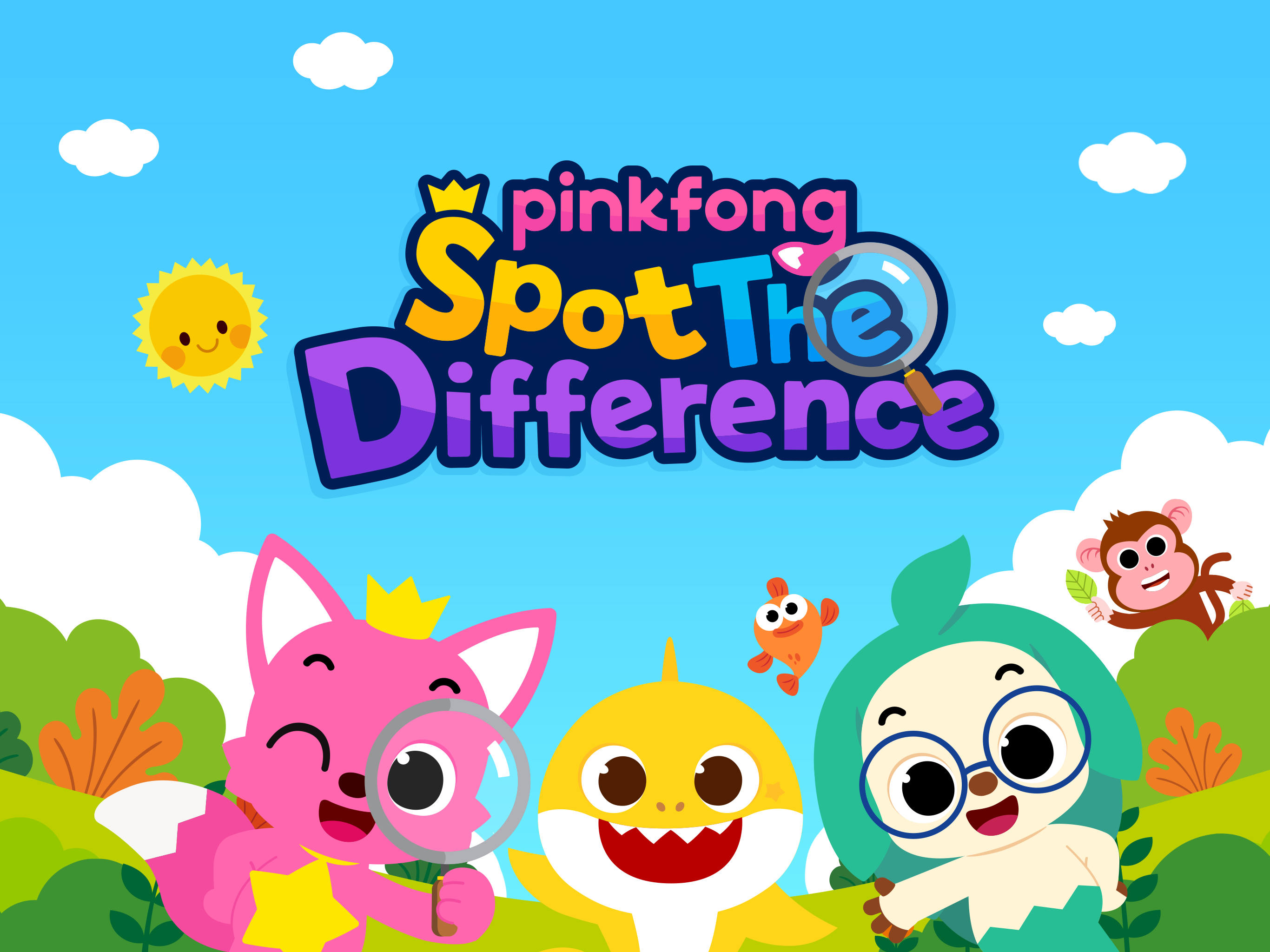 Pinkfong Spot the difference