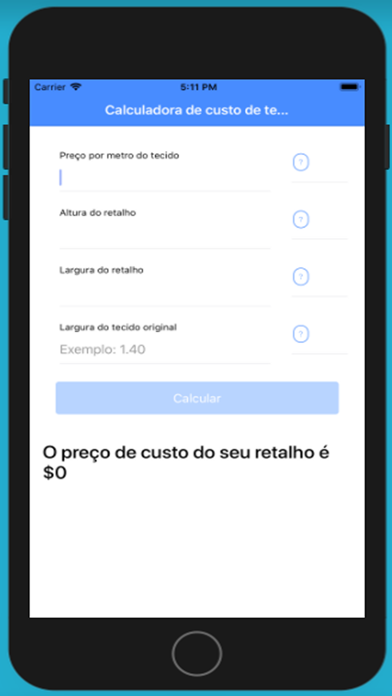 Screenshot #1 pour Calculadora de Retalho
