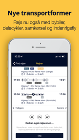 Rejseplanen screenshot