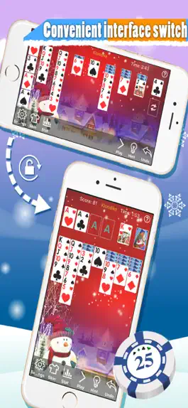 Game screenshot Klondike Solitaires :Christmas apk