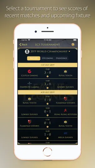TFT LCS For League Of Legends iPhone Ekran Görüntüsü 1