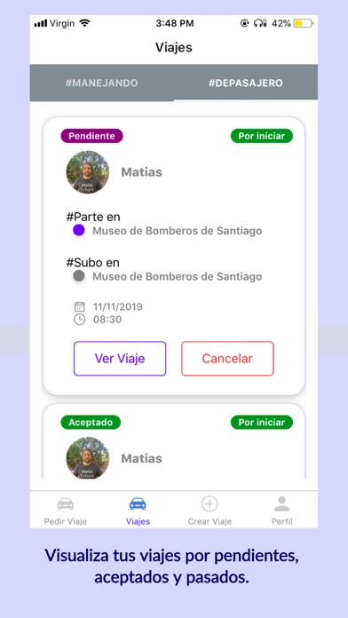 SalgoDe: comparte tu viaje screenshot 3