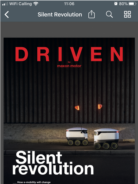 Screenshot #6 pour maxon magazine - driven