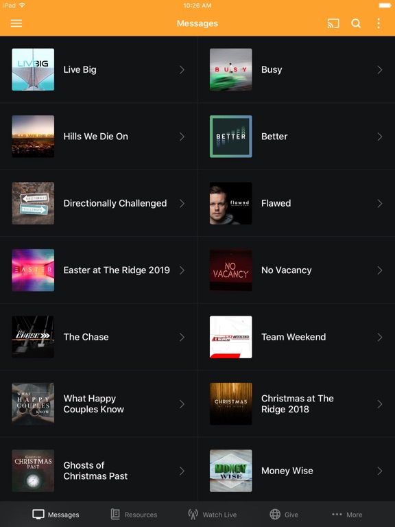 Screenshot #4 pour The Ridge Community Church