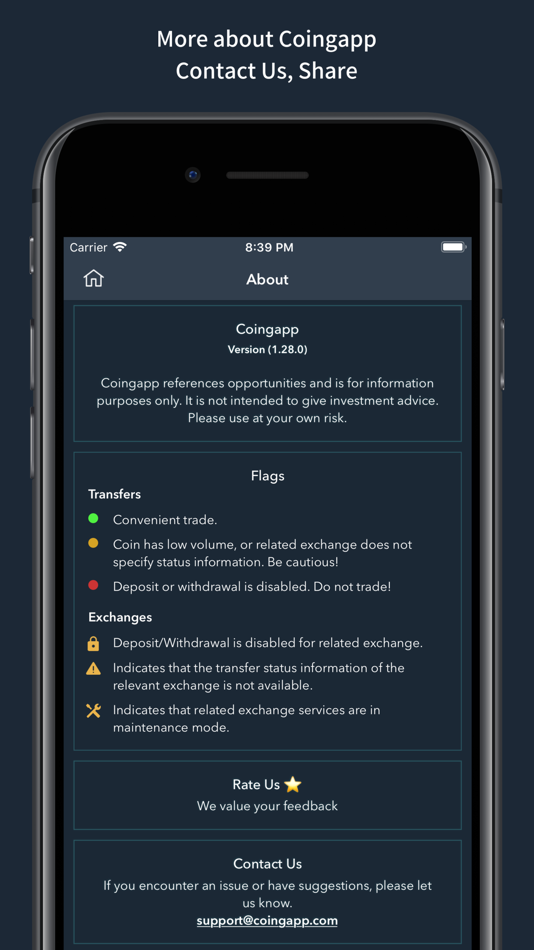 #5. Coingapp: Arbitrage Tracker (iOS) 由: Omer Faruk Ozturk