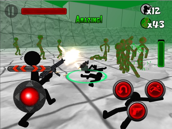 Screenshot #6 pour Stickman Contre Zombie 3D