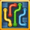 A real-life take on the classic Pipes aka Plumber puzzle game