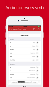 Portuguese Verb Conjugator screenshot