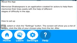 Game screenshot Memorize Shakespeare apk