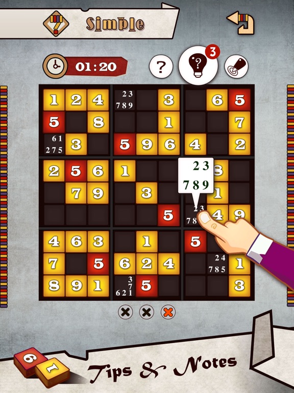 Screenshot #4 pour Sudoku Puzzle Pro.