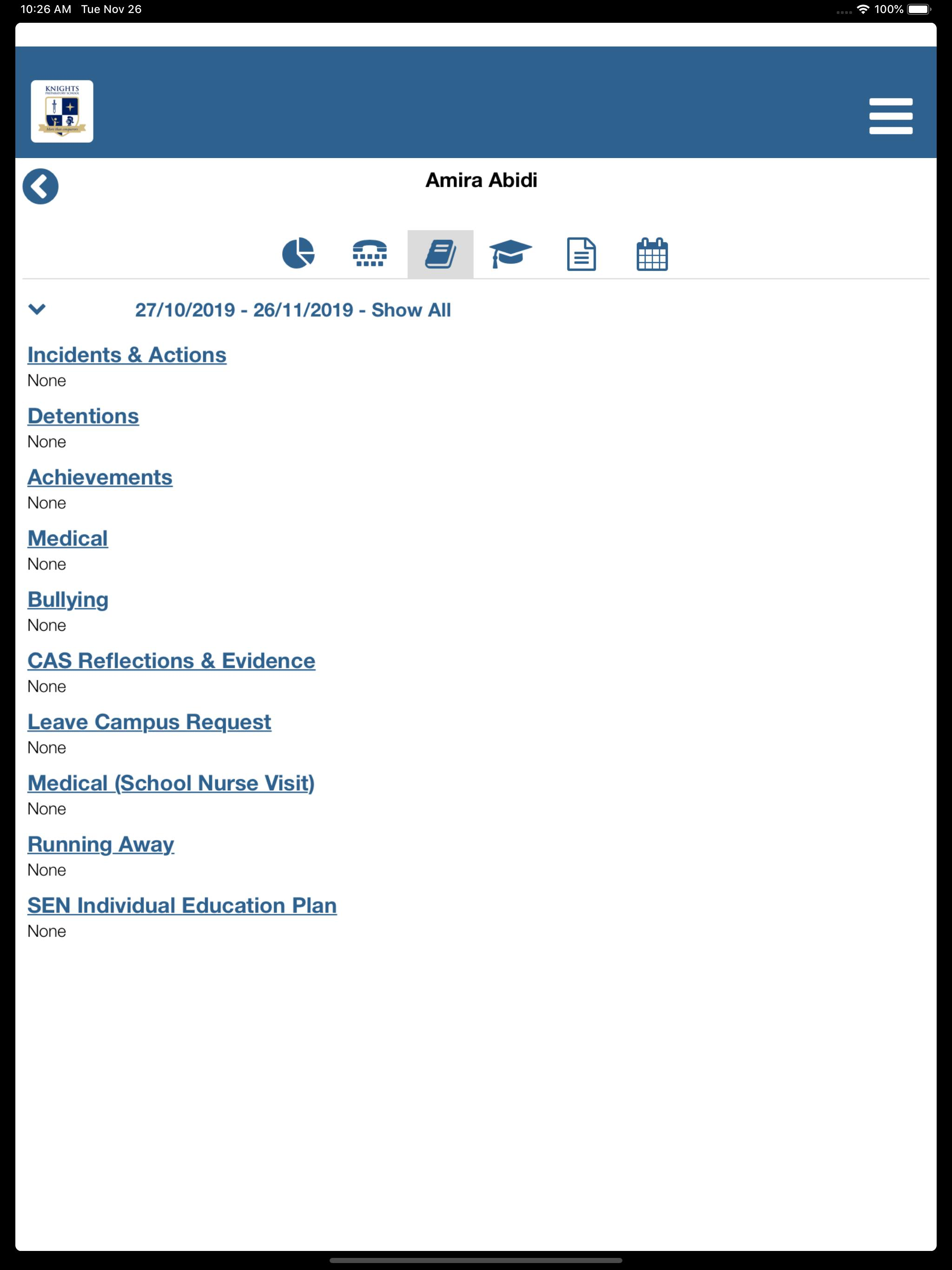 Knights Prep Engage App screenshot 9