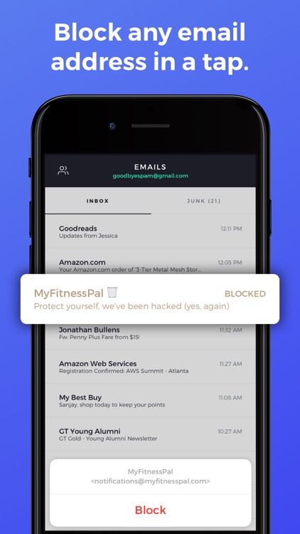 MailMosh - Email spam blocker. by MailMosh