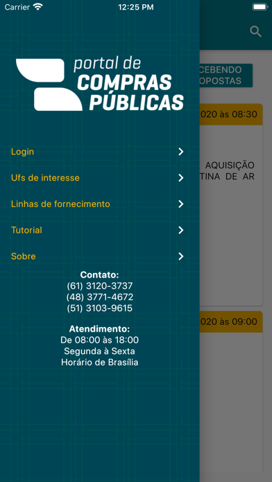 Screenshot #2 pour Compras Públicas