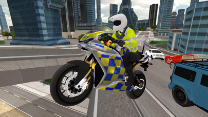 Police Motorbike Simulator 3Dのおすすめ画像1