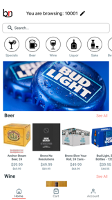 BeerRightNow Alcohol Delivery screenshot