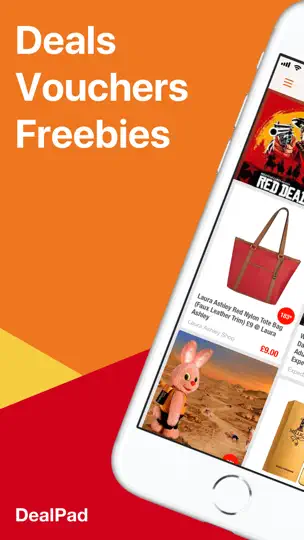 Capture d'écran de DealPad: Hot Deals & Vouchers sur iPhone 1