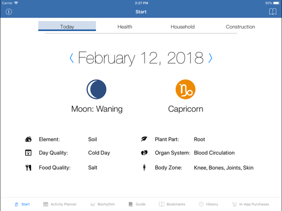 The Lunar Calendar iPad app afbeelding 2