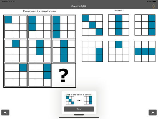 Screenshot #5 pour Perfect IQ Test Pro