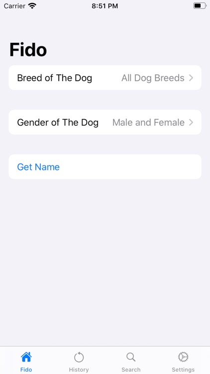 Fido - Name Your Dog