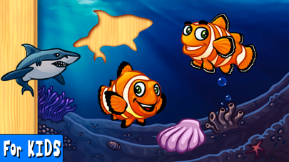 Ocean Animals Kid Shape Puzzle Screenshot