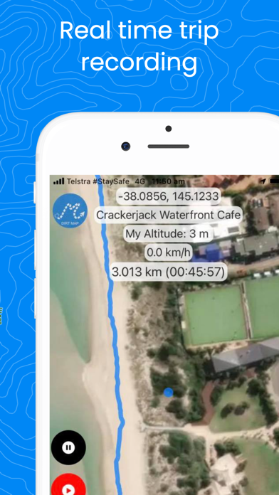 Dirt Map - Smart Outdoor Map Screenshot