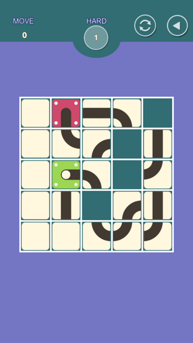 Unroll Ball Puzzle Screenshot