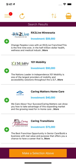 Senior Care Franchises(圖2)-速報App